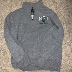 MSU Michigan State 1/4 Zip